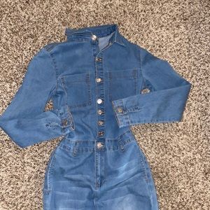 Bell bottom jumpsuit!